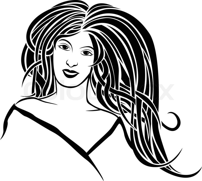Girl Portrait In Style Art Nouveau Stock Vector Colourbox 800x719 Girl Portrait In Style Art Nouveau Stock Vector Colourbox