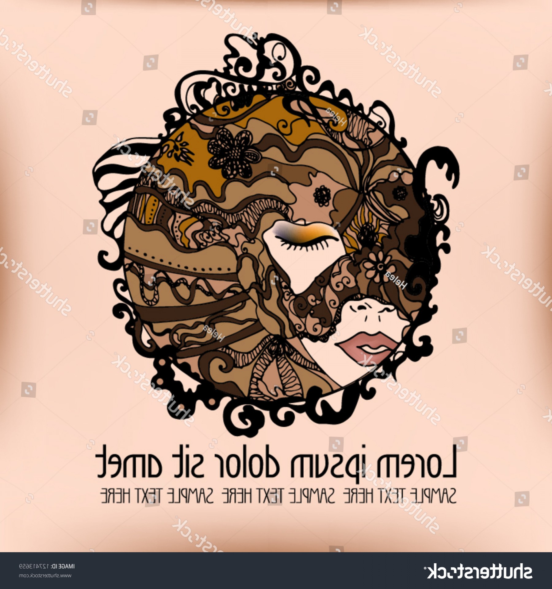 Art Nouveau Style Woman Portrait Vector Geekchicpro 1800x1920 Art Nouveau Style Woman Portrait Vector Geekchicpro