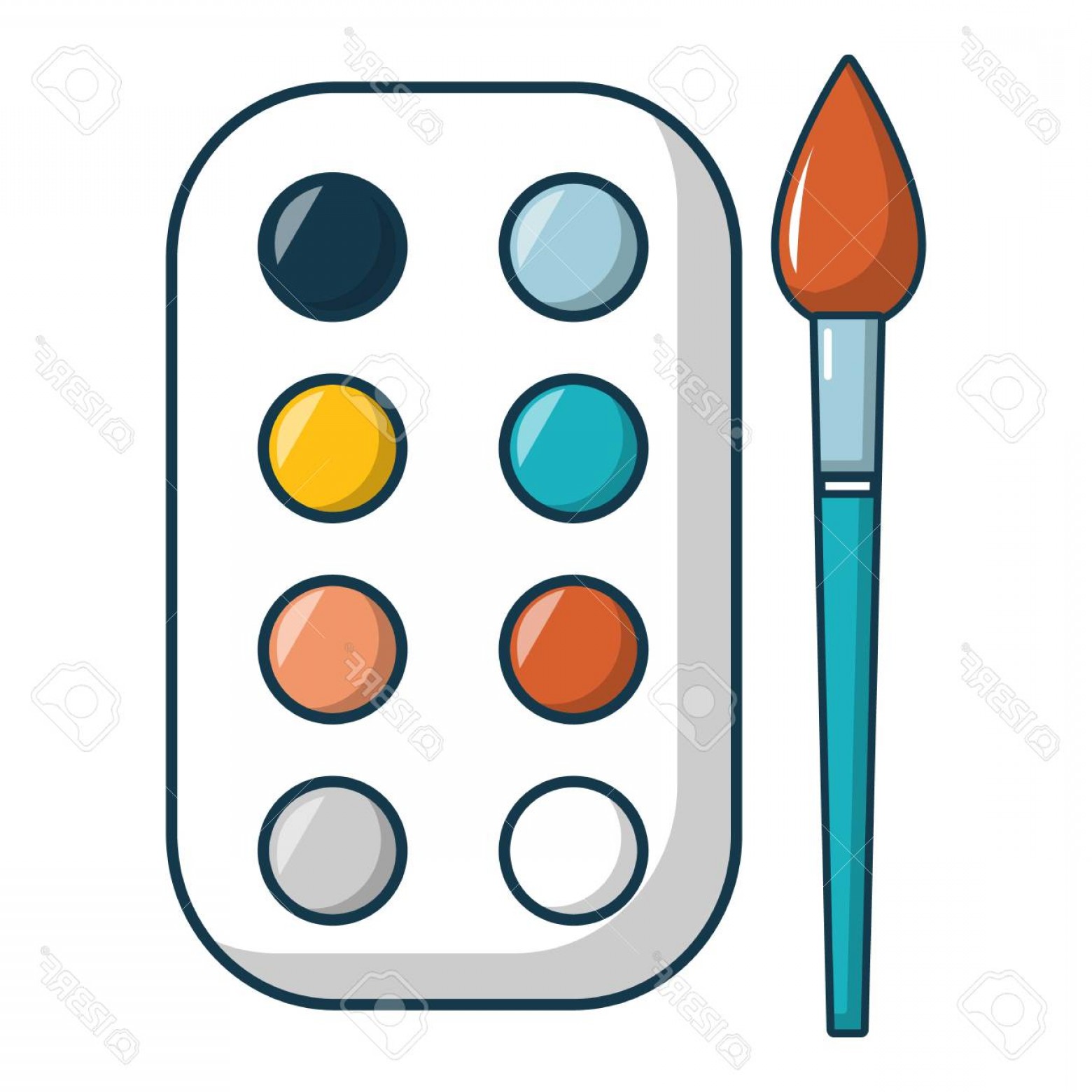 Painting Palette Clip Art Vector Catchsplace 1560x1560 Painting Palette Clip Art Vector Catchsplace