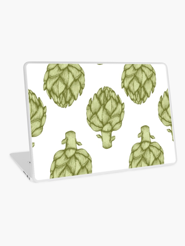 750x1000 Artichoke Vector Hand Drawn Vector Illustration Laptop Skin