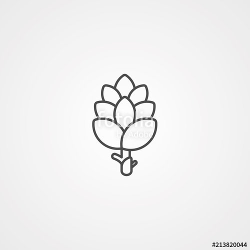 500x500 Artichoke Vector Icon Stock Image And Royalty Free Vector