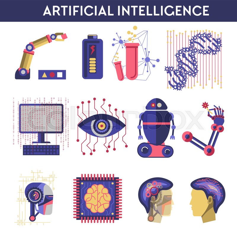 800x800 Artificial Intelligence Vector Stock Vector Colourbox