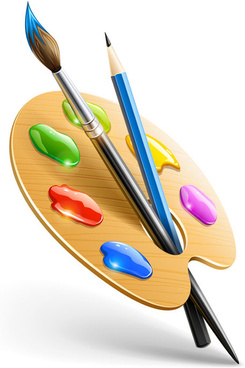 245x368 Artist Palette Vector Free Vector Download