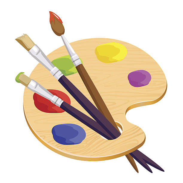 612x612 Clipart Artist Palette