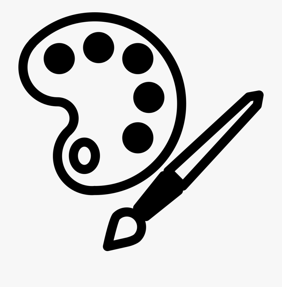 920x935 Vector Paintbrush Palette