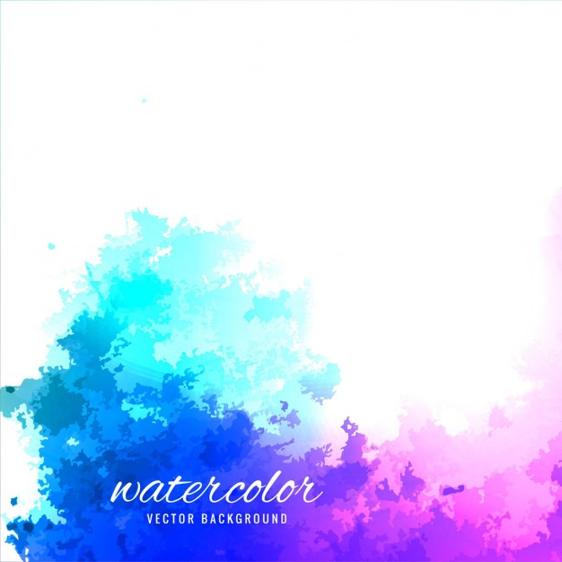 626x626 Blue And Purple Watercolor, Artistic Background Vector Free Download
