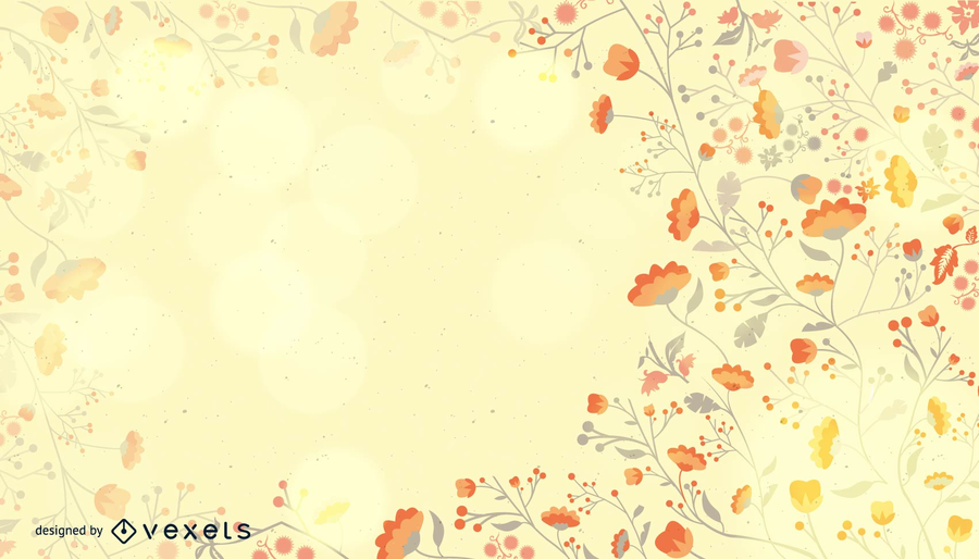 900x514 Floral Artistic Background