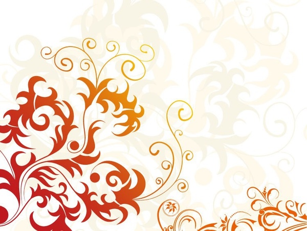 600x452 Floral Artistic Background Vector Graphic Free Vector