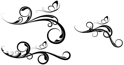 474x251 Free Decorative Swirl Clipart Free Vector Download