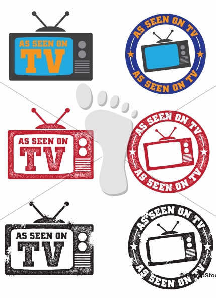 As Seen On Tv Logo Vector at Vectorified.com | Collection of As Seen On ...