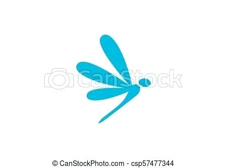 450x334 Dragonfly Logo Template Dragonfly Drawing Template Asana Templates