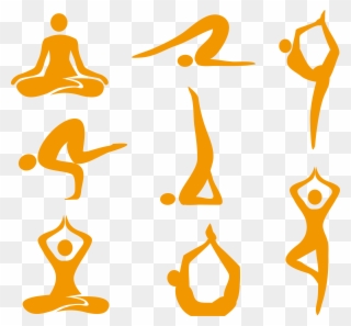 320x297 Yoga Asana Royalty Free Illustration