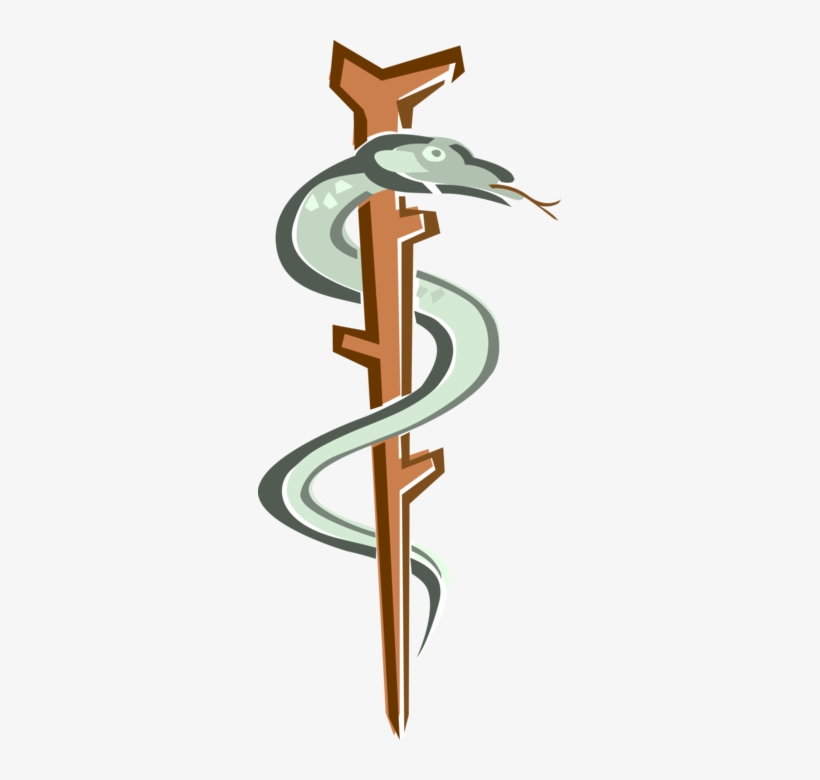 Vector Illustration Of Rod Of Asclepius Symbol 820x780 Vector Illustration Of Rod Of Asclepius Symbol