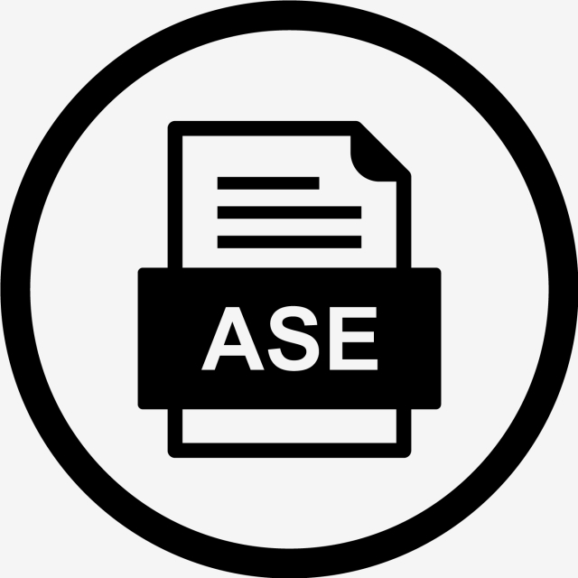 640x640 Ase Document Icon, Ase, Document, Png And Vector
