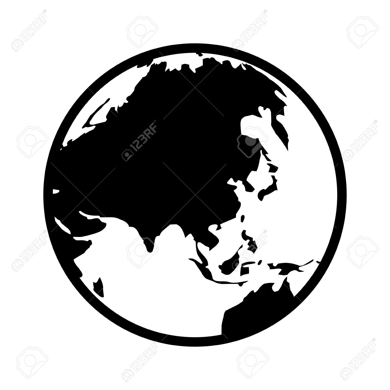 Thorough Globe Vector Asia 1300x1300 Thorough Globe Vector Asia