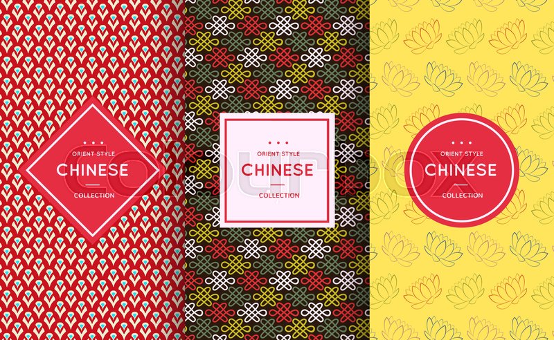 Asian Retro Pattern Background Vector Stock Vector Colourbox 800x492 Asian Retro Pattern Background Vector Stock Vector Colourbox