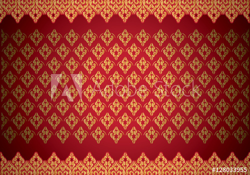 Asian Traditional Art Design Vector, Thai Traditional Design, Thai 500x350 Asian Traditional Art Design Vector, Thai Traditional Design, Thai