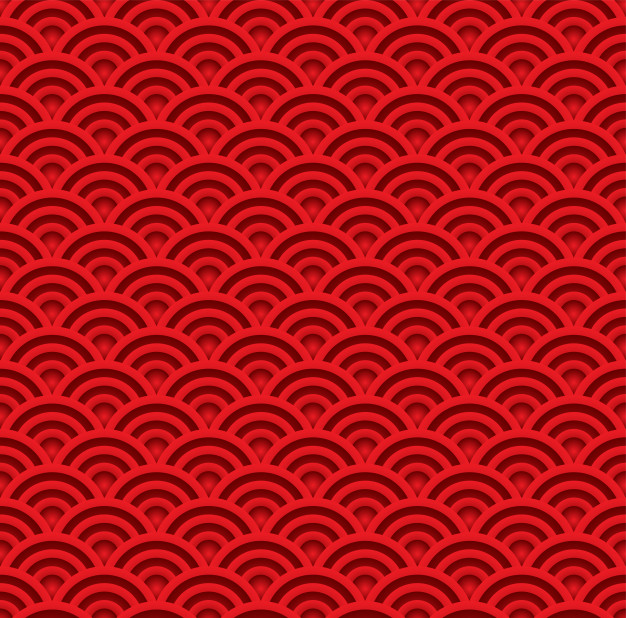 Red Wave Seamless Pattern Asian Traditional Art Style Background 626x618 Red Wave Seamless Pattern Asian Traditional Art Style Background