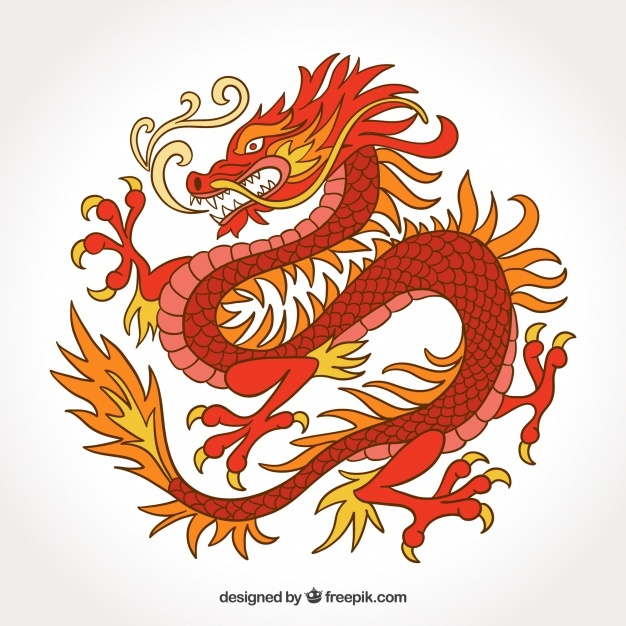 Asian Dragon Vector at Vectorified.com | Collection of Asian Dragon ...