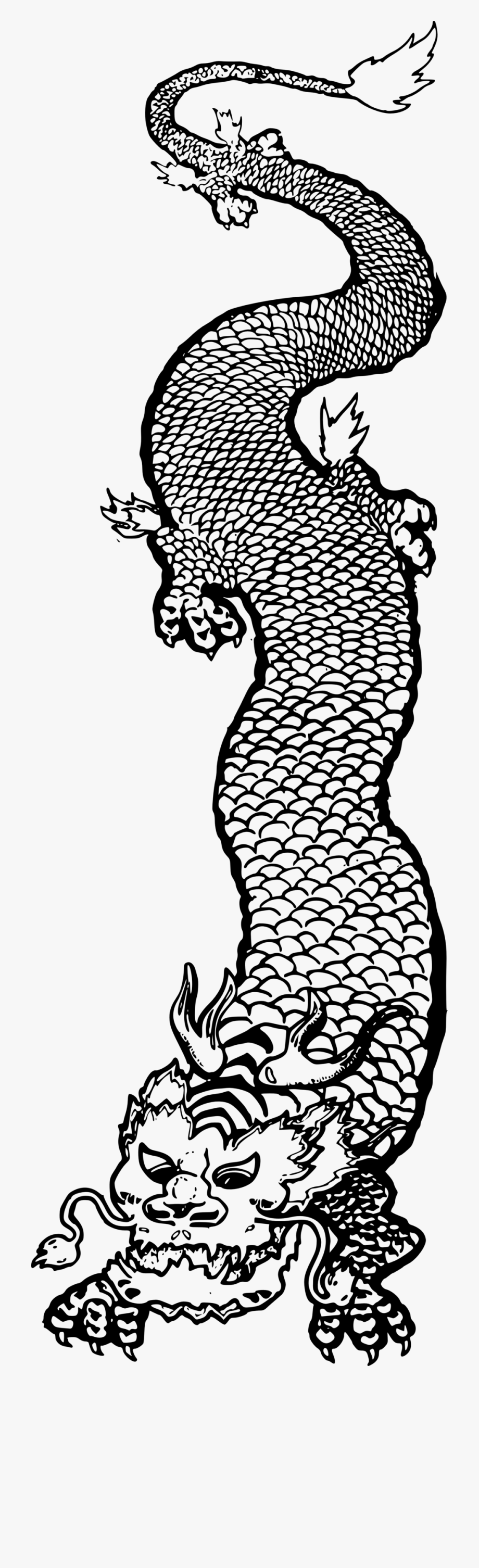 920x3012 Flying Chinese Dragon