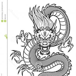 300x300 Royalty Free Stock Photo Chinese Dragon Traditional Asian Vector