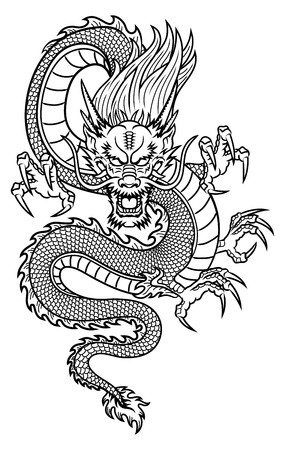 285x450 Traditional Asian Dragon Royalty Free Vector Graphics