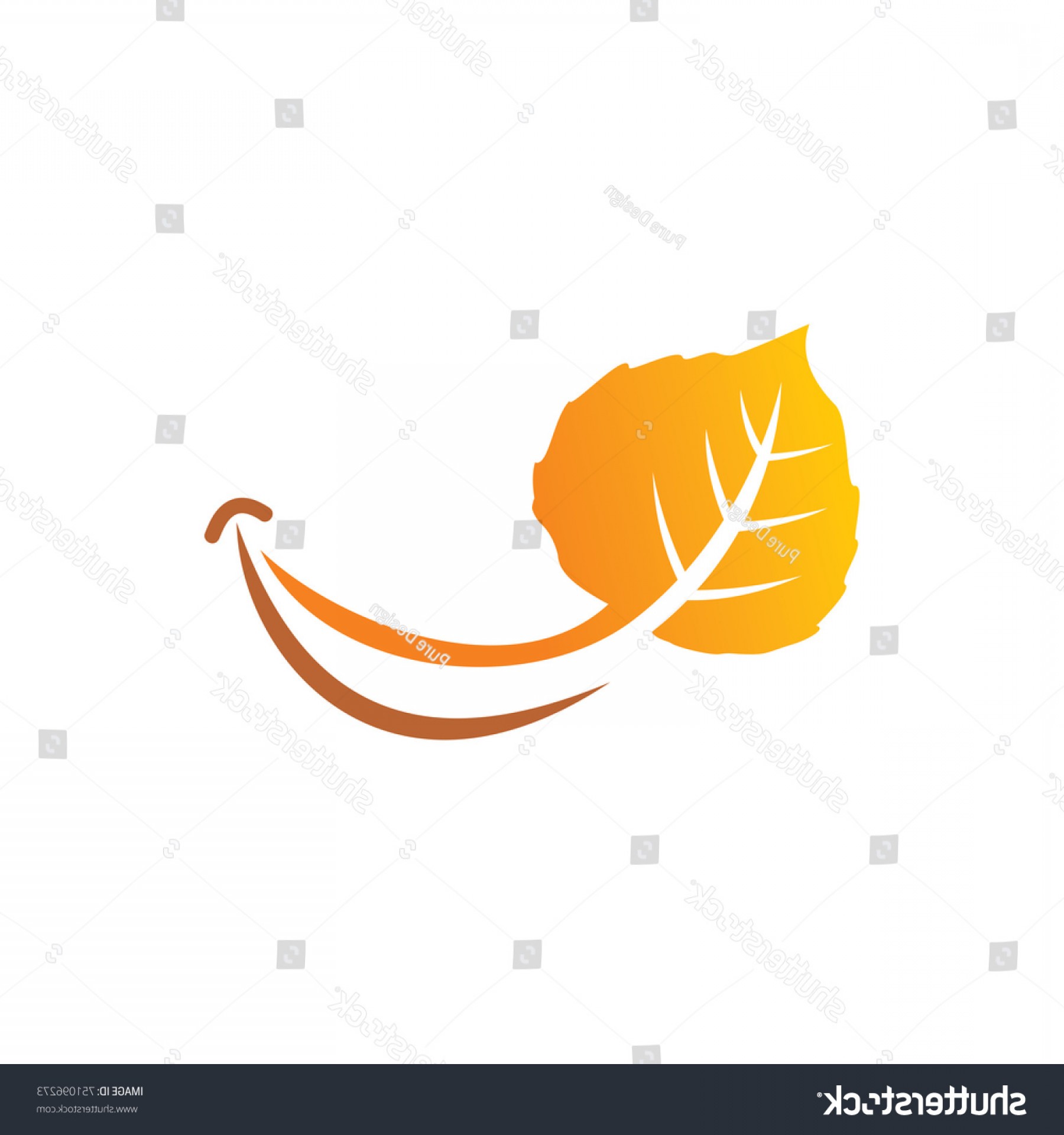 Aspen Leaf Vector