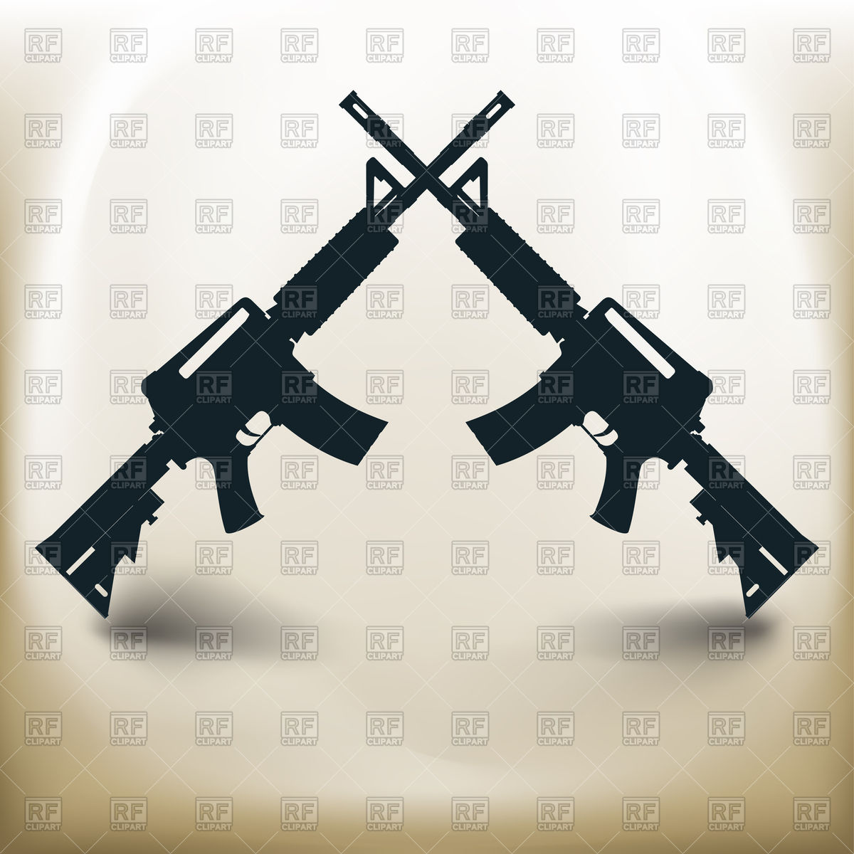 1200x1200 Cross Assault Rifles