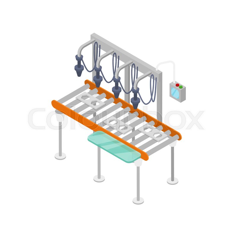 Goods Assembly Line Isometric Icon Stock Vector Colourbox 800x800 Goods Assembly Line Isometric Icon Stock Vector Colourbox
