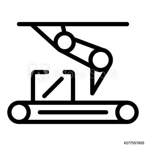 Assembly Line Icon Outline Assembly Line Vector Icon For Web 500x500 Assembly Line Icon Outline Assembly Line Vector Icon For Web