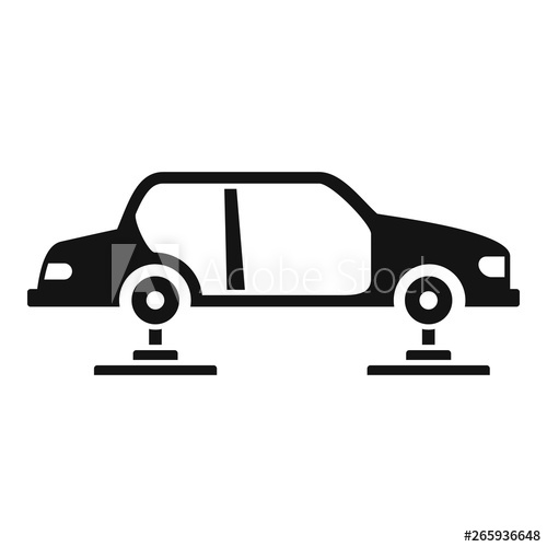 500x500 Car Assembly Icon Simple Illustration Of Car Assembly Vector Icon