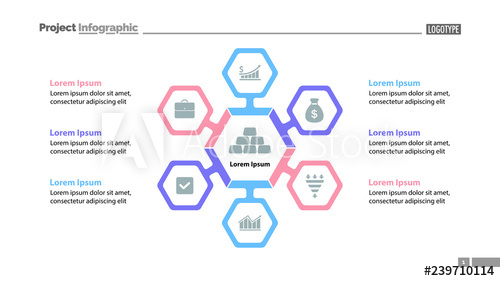 500x281 Six Aspects Of Business Slide Template Business Data Graph
