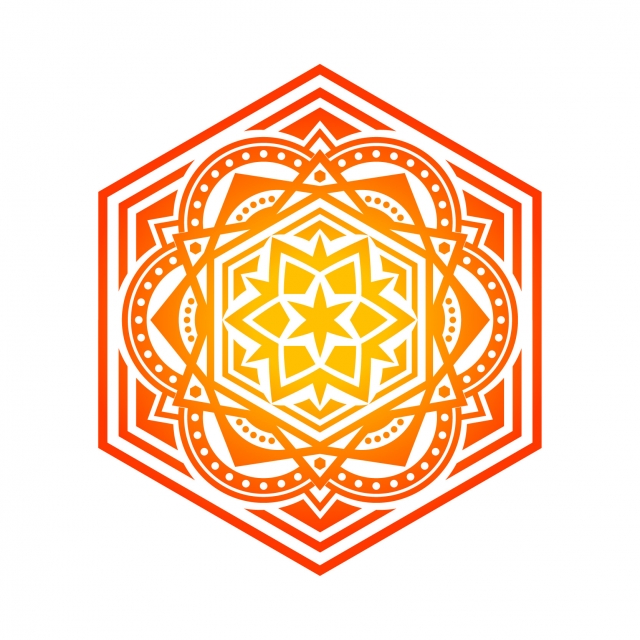 640x640 Mandala Illustration Vector, Mandala, Logo, Astrology Png