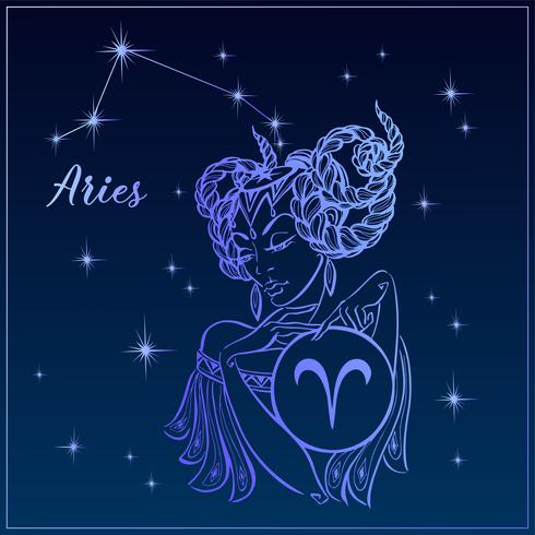 490x490 Zodiac Sign Aries As A Beautiful Girl The Constellation Of Aries