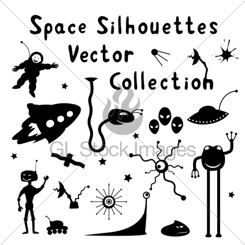 Astronaut Silhouette Vector at Vectorified.com | Collection of ...