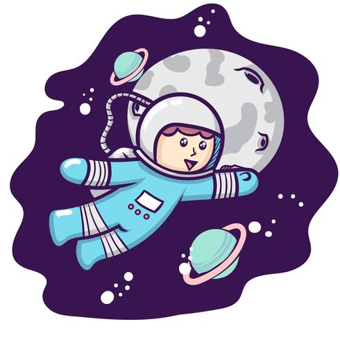 490x490 Cute Astronaut