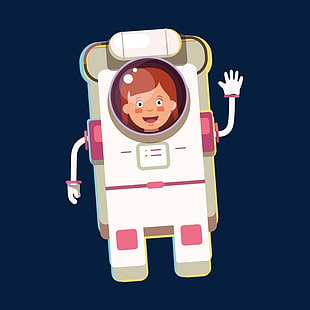 310x310 Free Download Flat Icon Design Collection Falling Astronaut
