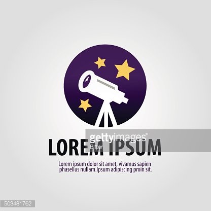 Astronomy Vector Logo Design Telescope Or Horoscope Icon Premium 416x416 Astronomy Vector Logo Design Telescope Or Horoscope Icon Premium
