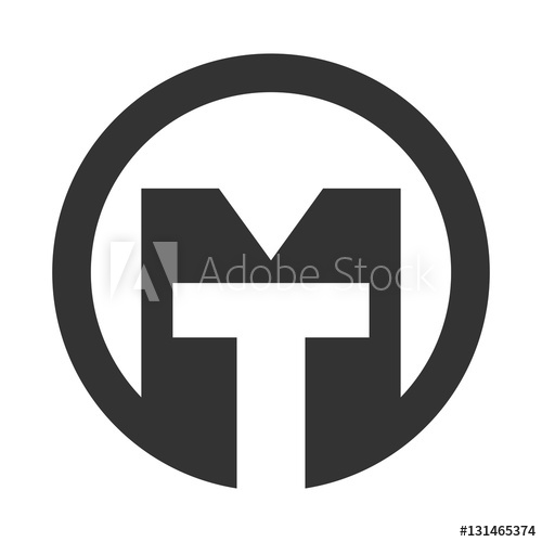 Letter M And T Logo Vector 500x500 Letter M And T Logo Vector