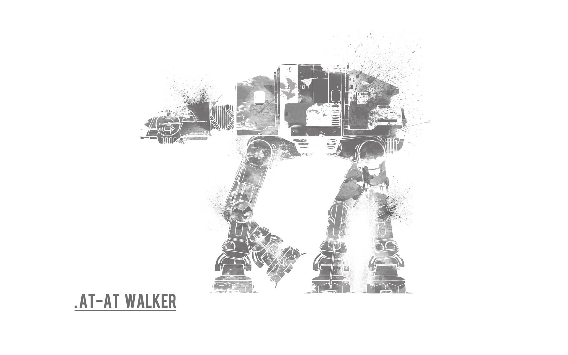 1920x1200 Star Wars, At At, Artwork Wallpapers