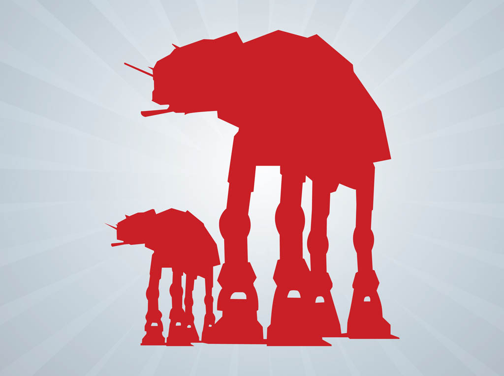 1024x765 At At Walkers Vector Art Graphics