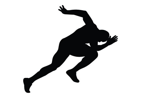 Athletics Silhouette Vector Sports Vector Graphics Silhouette 550x354 Athletics Silhouette Vector Sports Vector Graphics Silhouette