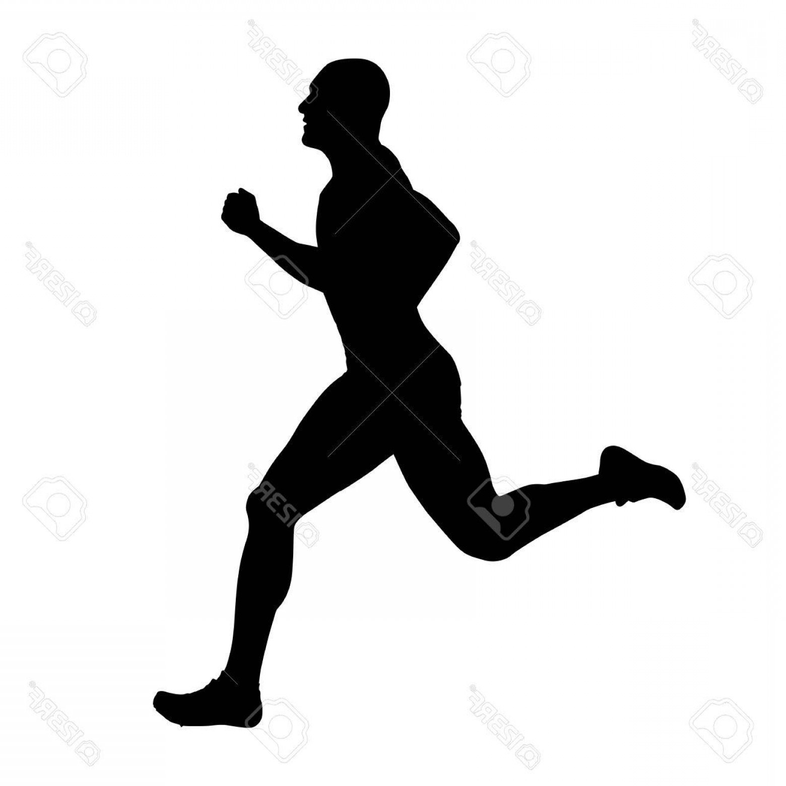 Photostock Vector Runner Vector Silhouette Side View Sprinting 1560x1560 Photostock Vector Runner Vector Silhouette Side View Sprinting