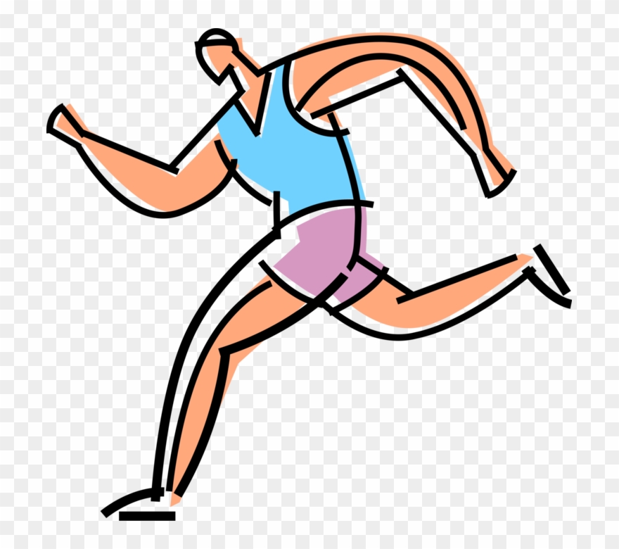Athlete Vector Clipart 880x780 Athlete Vector Clipart