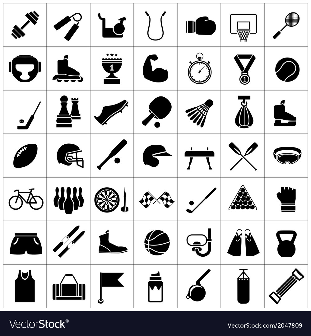 Athletic Symbols Vector at Vectorified.com | Collection of Athletic ...