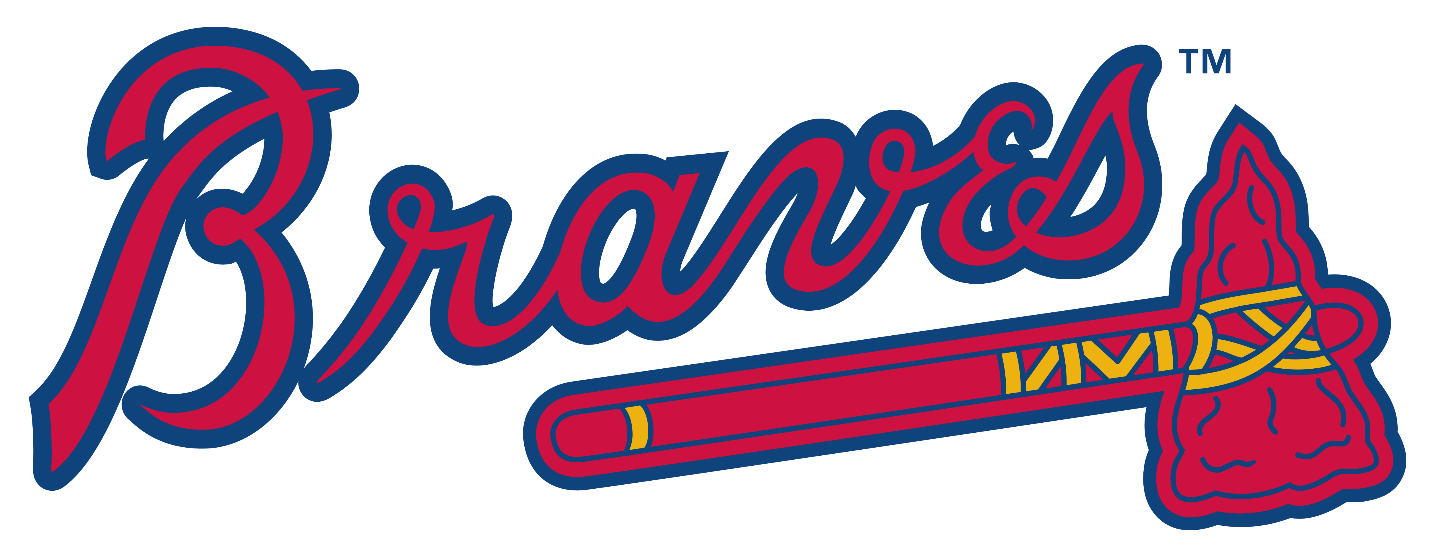 5000x1940 Atlanta Braves Logos Download