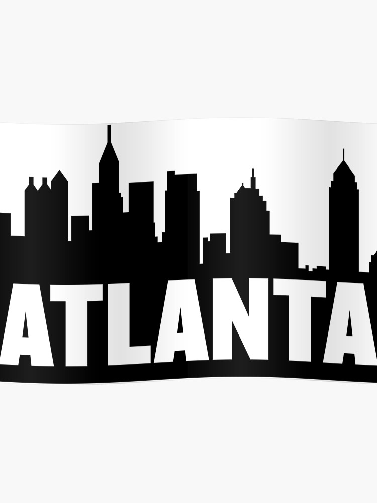 Atlanta City Skyline Vector