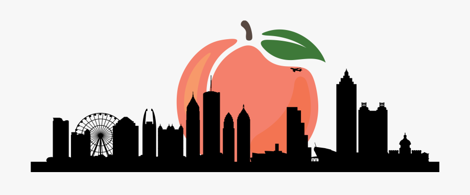 920x383 Atlanta Skyline Png