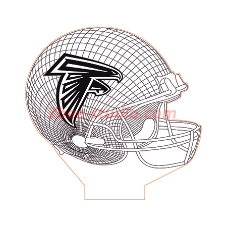 Atlanta Falcons Nfl Helmet Illusion Lamp Plan Vector 450x450 Atlanta Falcons Nfl Helmet Illusion Lamp Plan Vector