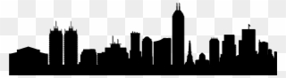 320x88 Atlanta Skyline Vector Free